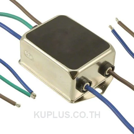 Schaffner FN2010 Series 20A 250 V ac 0 - 400Hz Chassis Mount EMI Filter, with Wire Lead Terminals, Single Phase