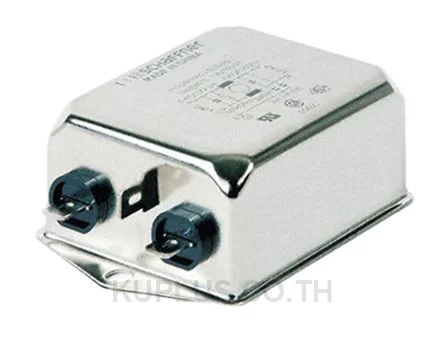 Schaffner FN2030B Series 8A 250 V ac 0 - 400Hz Chassis Mount RFI Filter, with Tab Terminals, Single Phase