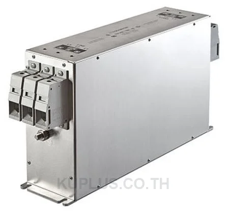 Schaffner FN258 Series 42A 3 x 480/277 V ac 0 - 60Hz Chassis Mount RFI Filter, with Terminal Block Terminals