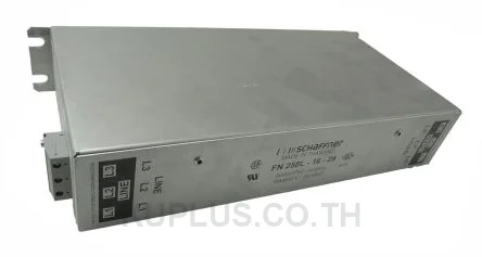 Schaffner FN258 Series 16A 3 x 480/277 V ac 0 - 60Hz Chassis Mount RFI Filter, with Terminal Block Terminals