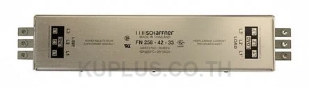 Schaffner FN258 Series 42A 3 x 480/277 V ac 0 - 60Hz Chassis Mount RFI Filter, with Terminal Block Terminals