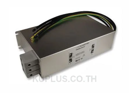Schaffner FN258 Series 55A 3 x 480/277 V ac 0 - 60Hz Chassis Mount RFI Filter, with Wire Lead Terminals 3 Phase