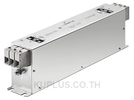 Schaffner FN 3258 Series 75A 3 x 520/300 V ac 0 - 60Hz Chassis Mount RFI Filter, with Terminal Block Terminals