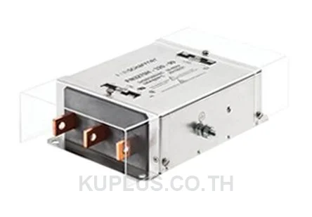 Schaffner FN3270 Series 400A 3 x 520/300 V ac 0 - 60Hz Chassis Mount EMI Filter, with Tab Terminals 3 Phase