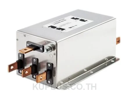 Schaffner FN 3280 Series 400A 3 x 520/300 V ac 0 - 60Hz Chassis Mount EMI Filter, with Tab Terminals 3 Phase