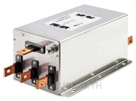 Schaffner FN 3280 Series 600A 3 x 520/300 V ac 0 - 60Hz Chassis Mount EMI Filter, with Tab Terminals 3 Phase