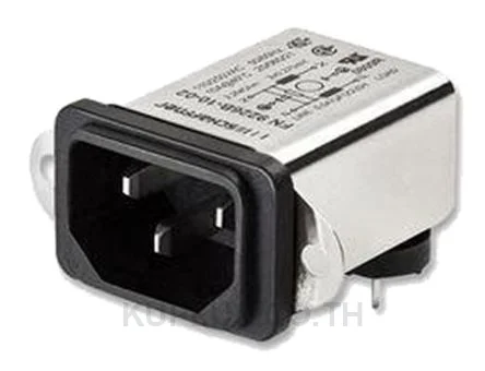 Schaffner FN9226 Series 10A 250 V ac 0 - 400Hz EMI Filter, with PC Pin Terminals, Single Phase