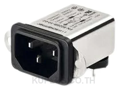 Schaffner FN9226 Series 6A 250 V ac 0 - 400Hz Flange Mount EMI Filter, with Fast-On Terminals, Single Phase