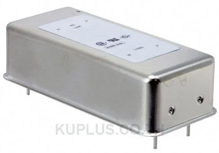 Schaffner FN410 Series 6A 250 V ac DC to 400Hz RFI Filter, with PC Pin Terminals, Single Phase