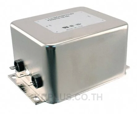 Schaffner FN2070 Series 16A 110 V ac, 250 V ac DC to 400Hz Chassis Mount RFI Filter, with Tab Terminals, Single Phase