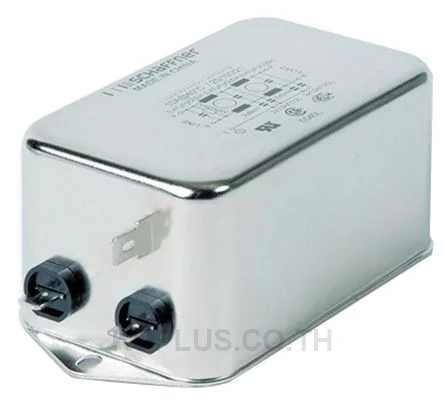 Schaffner FN2090 Series 10A 250 V ac 0 - 400Hz Flange Mount RFI Filter, with Solder Lug Terminals