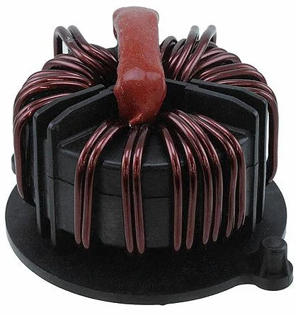 Schaffner 420 μH -30 - +50% Leaded Inductor, Max SRF:400Hz, 36A Idc, 1.4mΩ Rdc RB