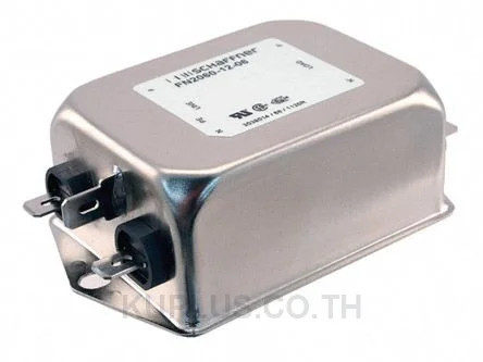 Schaffner FN2060 Series 12A 250 V ac 400Hz Chassis Mount EMI Filter, with Tab Terminals, Single Phase