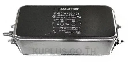 Schaffner FN2070 Series 36A 250 V ac 400Hz Chassis Mount EMI Filter, with Stud Terminals