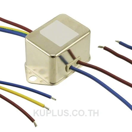 Schaffner FN2020 Series 60A 250 V ac 0 - 400Hz Chassis Mount Power Line Filter, with Stud Terminals, Single Phase