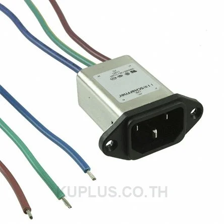Schaffner FN353Z Series 30A 250 V ac 0 - 400Hz Chassis Mount RFI Filter, with Terminal Block Terminals