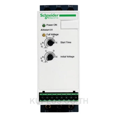 ATS01N112FT, ซอฟต์สตาร์ทเตอร์ Altistart 01 Schneider Electric 12 A แรงดัน 110-480 V