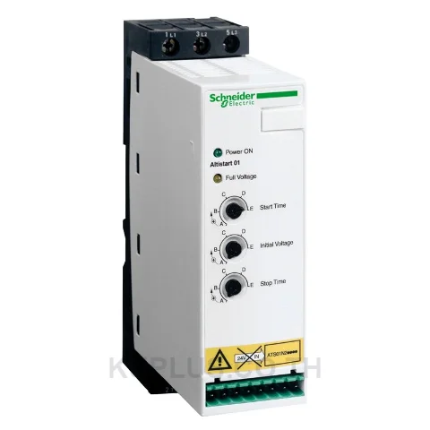 ATS01N222QN, ซอฟต์สตาร์ทเตอร์ Altistart 01 Schneider Electric 22 A แรงดัน 380-415 V 11 kW