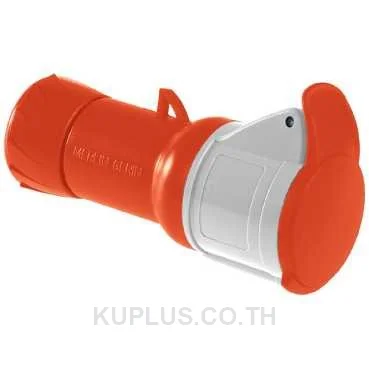 PKF16M434, ปลั๊กตัวเมียเคลื่อนที่ (Mobile socket) อุตสาหกรรม Schneider Electric PratiKa 16 A 3P+E 400 V IP44 ต่อสายแบบขันสกรู สีแดง