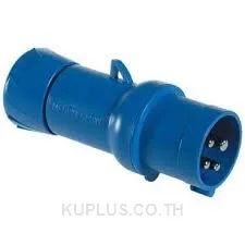 PKX32M423, ปลั๊กตัวผู้เคลื่อนที่ (Mobile plug) อุตสาหกรรม Schneider Electric PratiKa 32 A 2P+E 230 V IP44 ต่อสายแบบ Fast connect สีฟ้า