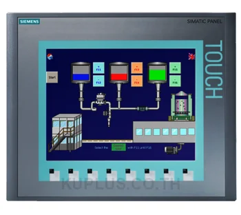 SIMATIC HMI KTP1000 Basic Color PN, Basic Panel, Key/touch operation, 10" TFT display, 256 colors