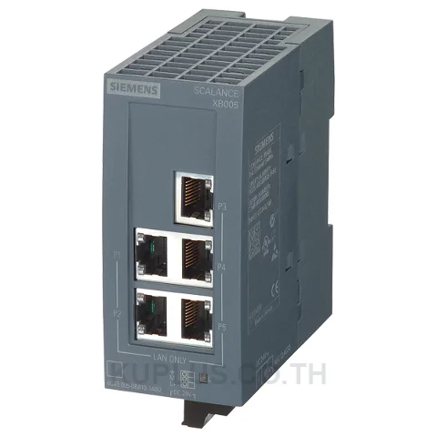 Ethernet Switch, RJ45 Ports 5, 100Mbps, Unmanaged