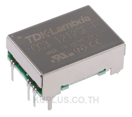 TDK-Lambda 3W Isolated DC-DC Converter Through Hole, Voltage out 12V dc