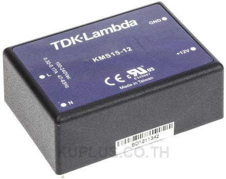 TDK-Lambda, 15W Embedded Switch Mode Power Supply SMPS, 12V dc, Encapsulated, Medical Approved