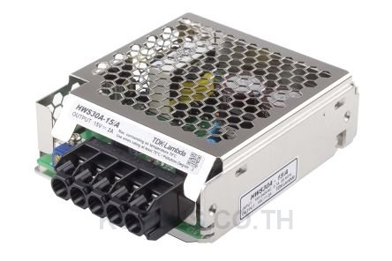 TDK-Lambda, 30W Embedded Switch Mode Power Supply SMPS, 15V dc, Enclosed