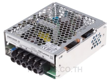 TDK-Lambda, 102W Embedded Switch Mode Power Supply SMPS, 12V dc, Enclosed