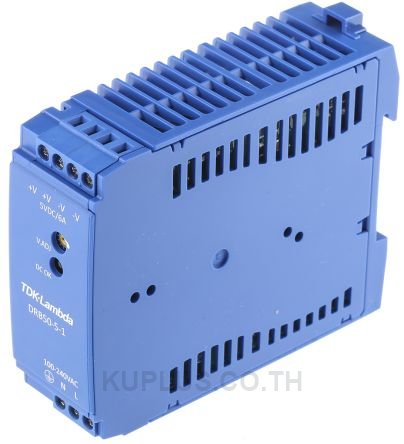 TDK-Lambda, DRB DIN Rail Power Supply, 5V dc Output Voltage, 6A Output Current