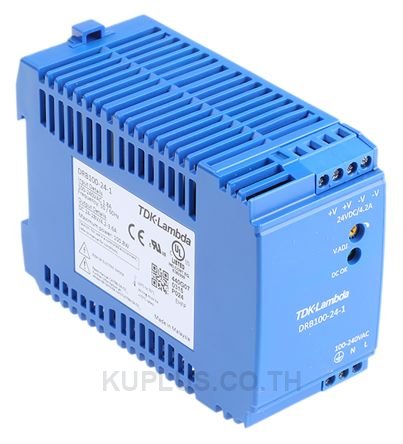 TDK-Lambda, DRB DIN Rail Power Supply, 24V dc Output Voltage, 4.2A Output Current