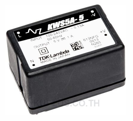 TDK-Lambda, 5.4W Embedded Switch Mode Power Supply SMPS, 12V dc, Encapsulated