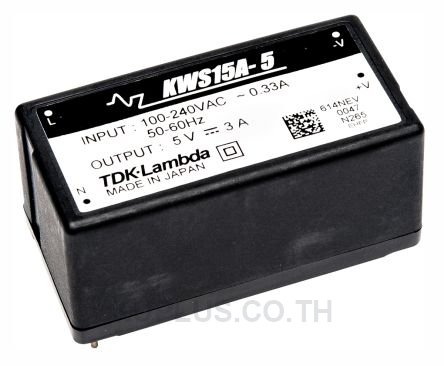 TDK-Lambda, 15.6W Embedded Switch Mode Power Supply SMPS, 12V dc, Encapsulated