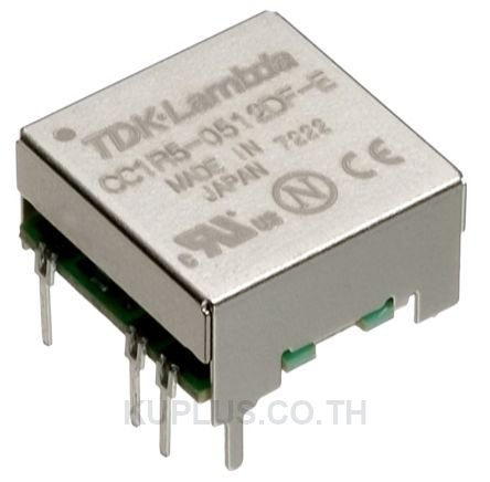 TDK-Lambda CC-E 1.5W Isolated DC-DC Converter Surface Mount, Voltage in 18 - 36 V dc, Voltage out 3.3V dc