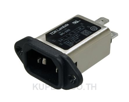 Noise Filter for use with Single Phase Power Supply Faston