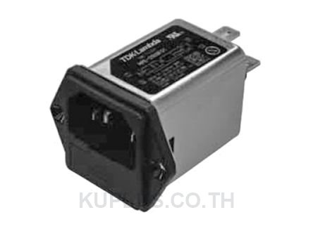 Inlet Filter for use with Single Phase Power Supply Faston