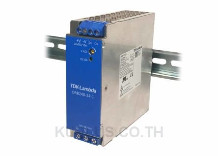 TDK-Lambda, DRB120-480 DIN Rail Panel Mount Power Supply, 24V dc Output Voltage, 10A Output Current