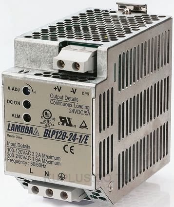 TDK-Lambda, DLP DIN Rail Panel Mount Power Supply, 24V dc Output Voltage, 4.1A Output Current