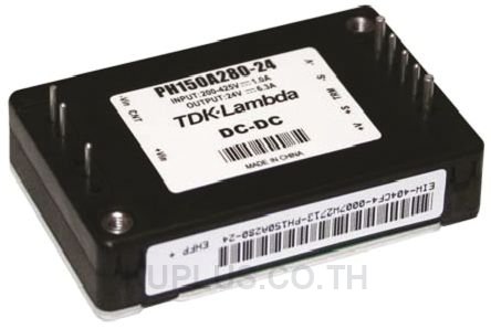 TDK-Lambda PH-A280 75.6W Isolated DC-DC Converter Through Hole, Voltage in 200 - 425 V dc, Voltage out 12V dc
