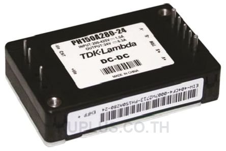 TDK-Lambda PH-A280 76.8W Isolated DC-DC Converter Through Hole, Voltage in 200 - 425 V dc, Voltage out 24V dc