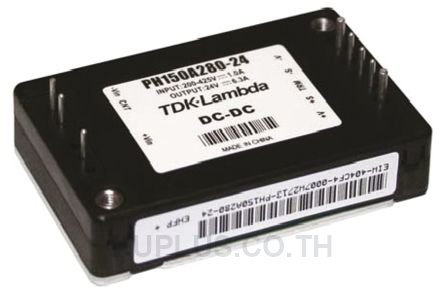 TDK-Lambda PH-A280 151W Isolated DC-DC Converter Through Hole, Voltage in 200 - 425 V dc, Voltage out 24V dc