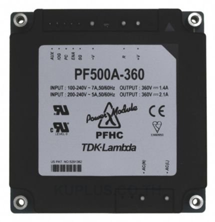 TDK-Lambda, 756W Embedded Switch Mode Power Supply SMPS, 360V dc, Encapsulated