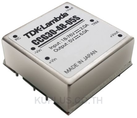 TDK-Lambda CCG 30 30W Isolated DC-DC Converter Through Hole, Voltage in 18 - 76 V dc, Voltage out 5V dc