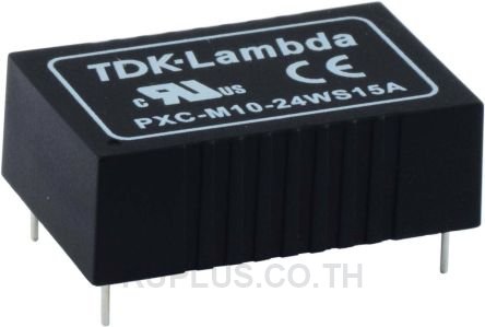 TDK-Lambda PXC-M10W 10W Isolated DC-DC Converter PCB Mount, Voltage in 9 - 36 V dc, Voltage out 15V dc Medical