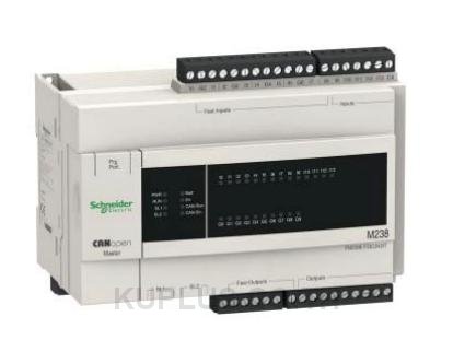 compact base M238-24 I/O - 110..240V AC supply-CANOpen-RAM 1000 kB-for solutions