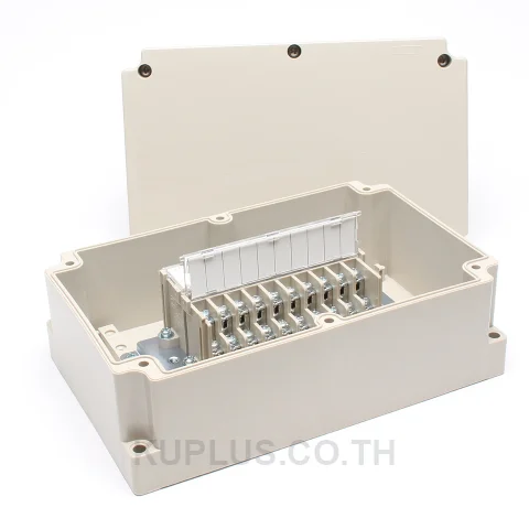 BOXTM-2001 : กล่องเทอร์มินอลบล็อค 20 Poles AC/DC 600V 15A IP65 - Togi Terminal Box