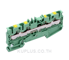 Terminal Block 4mm 4P Green