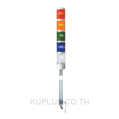 TPTL6-L73ROG Tower Light, 60mm., แบบก้าน, LED, 24V, ไฟต่อเนื่อง