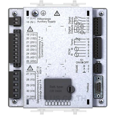 เครื่องวิเคราะห์คุณภาพไฟฟ้า Janitza UMG 509-PRO (Ethernet, Profibus DP, RS485)